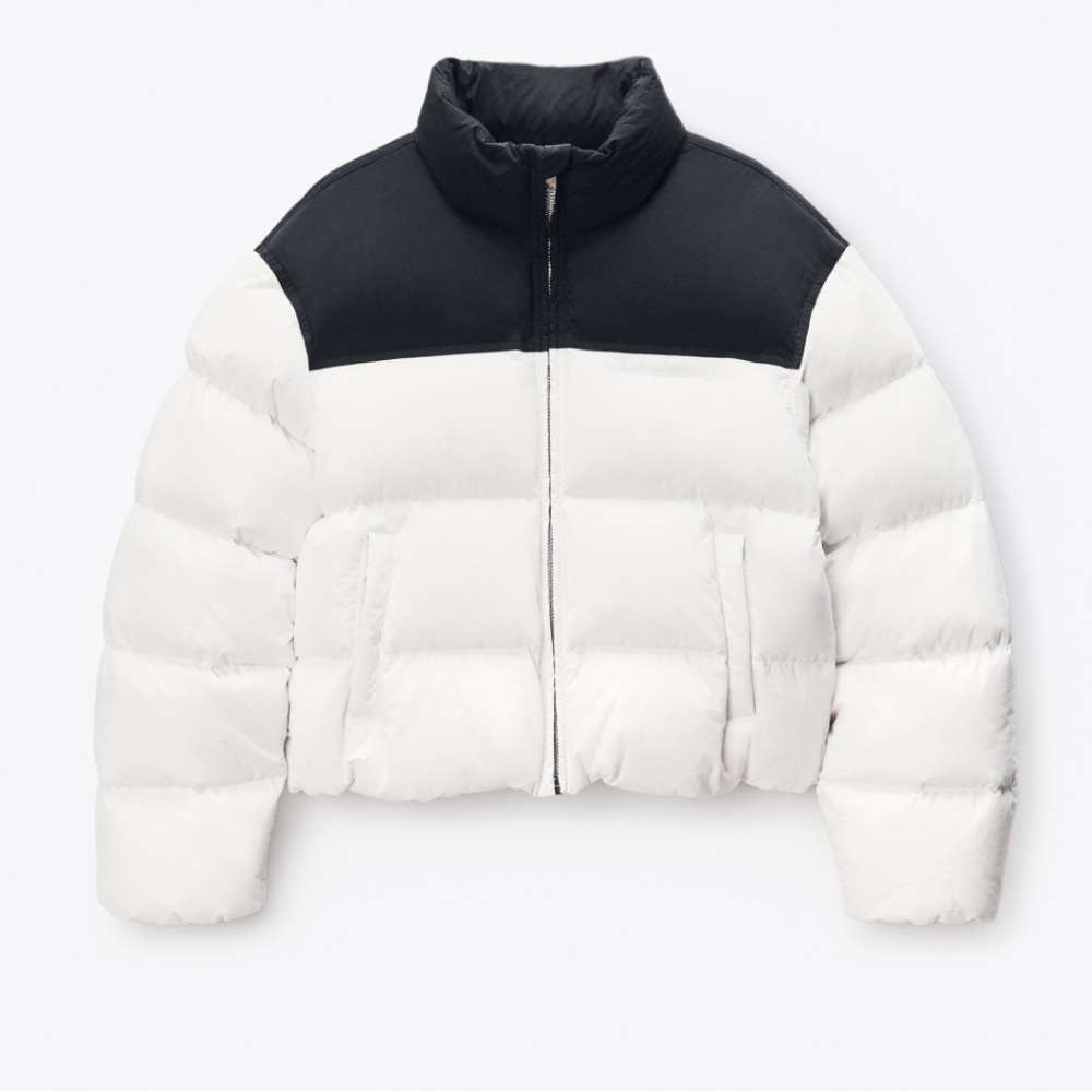 Charlotte Russe Puffer jacket size large NWT